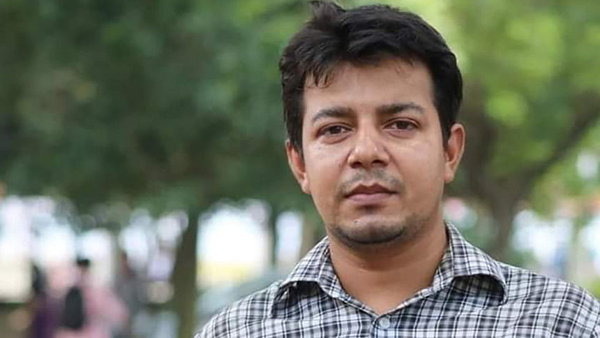 Juba Odhikar Parishad leader Tarek Rahman Juba Odhikar Parishad leader Tarek Rahman