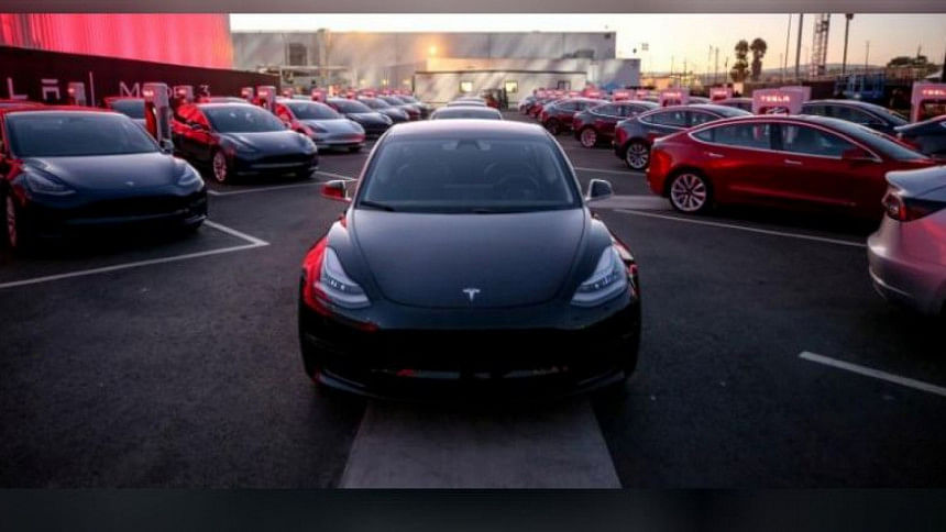 Tesla Model 3 cars Tesla Model 3 cars