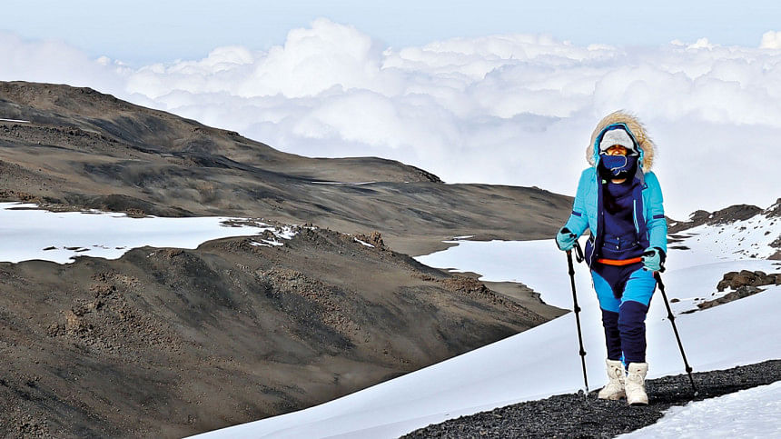 Bangladeshi Couple Conquer Mount Kilimanjaro Bangladeshi Couple Conquer Mount Kilimanjaro