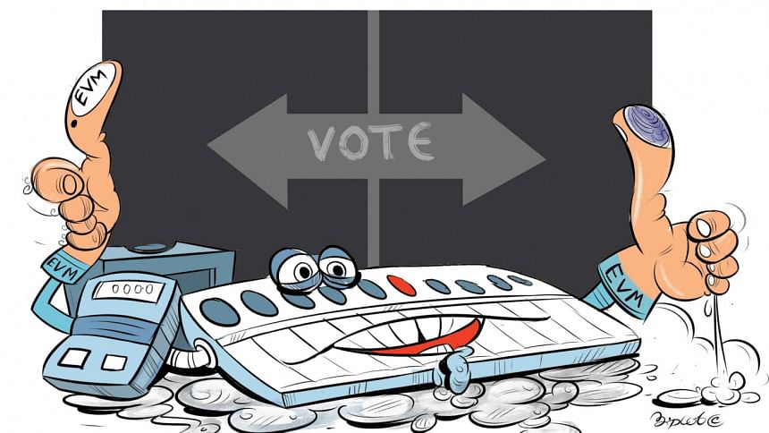 EVMs in election EVMs in election