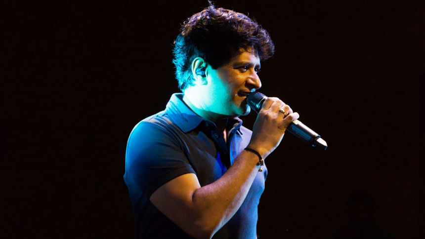 KK performing at a concert