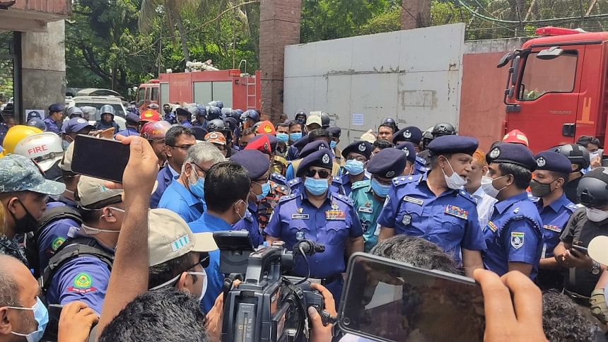Legal action over Ctg depot fire after probe reports: IGP Benazir Legal action Ctg depot fire