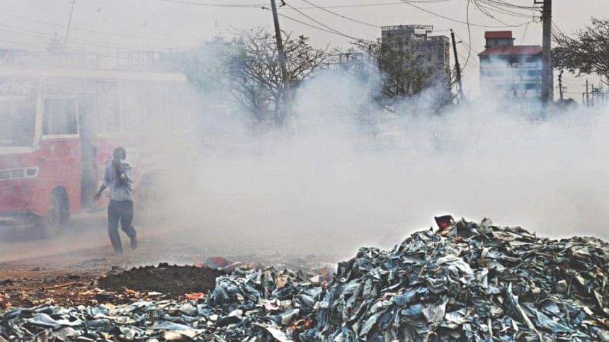 Dhaka air 2nd most polluted in the world Dhaka air 2nd most polluted in the world