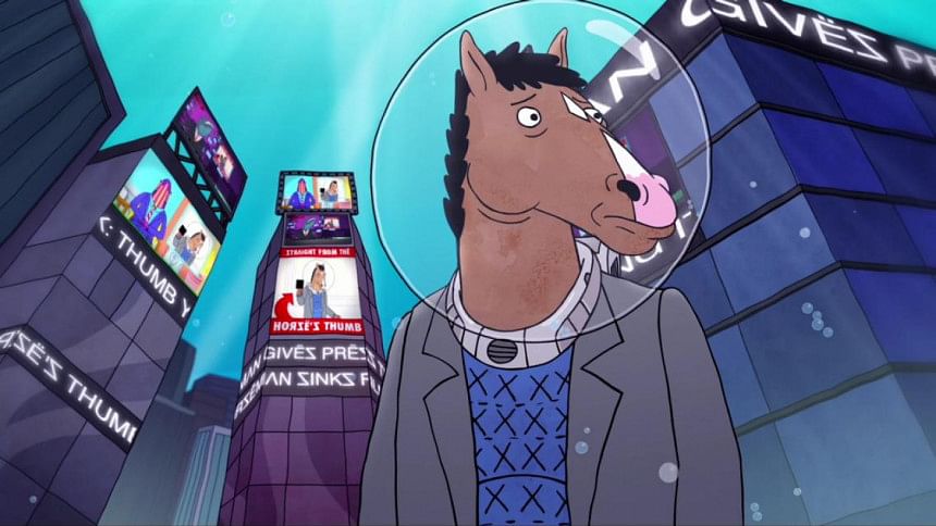 Bojack Horseman in episode Fish Out of Water