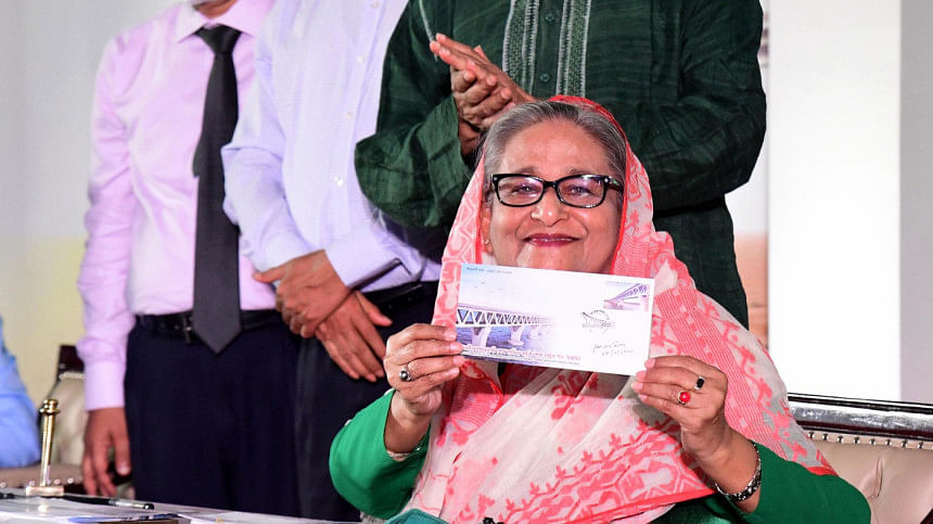 Bangladesh has given an apt reply to conspirators Padma bridge Bangladesh