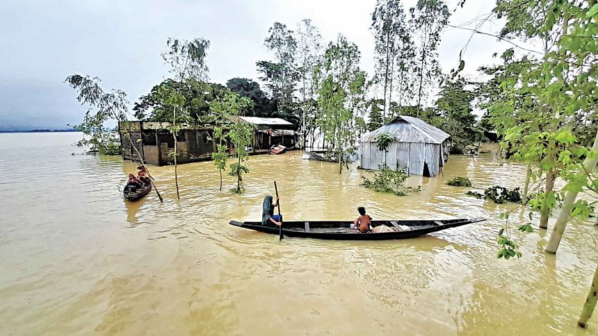 Major rivers in northeast Bangladesh rising, heavy rainfall forecasted Major rivers in northeast Bangladesh rising, heavy rainfall forecasted