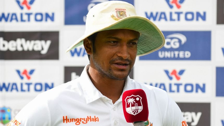 Shakib Al Hasan Test captain Shakib Al Hasan