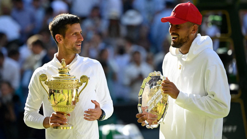 Dinner's On Me But Not Tonight, Djokovic Tells Kyrgios | The Daily Star