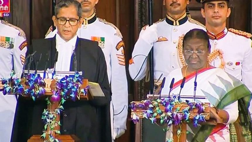 This achievement belongs to every poor Indian said Droupadi Murmu India's new president Droupadi Murmu