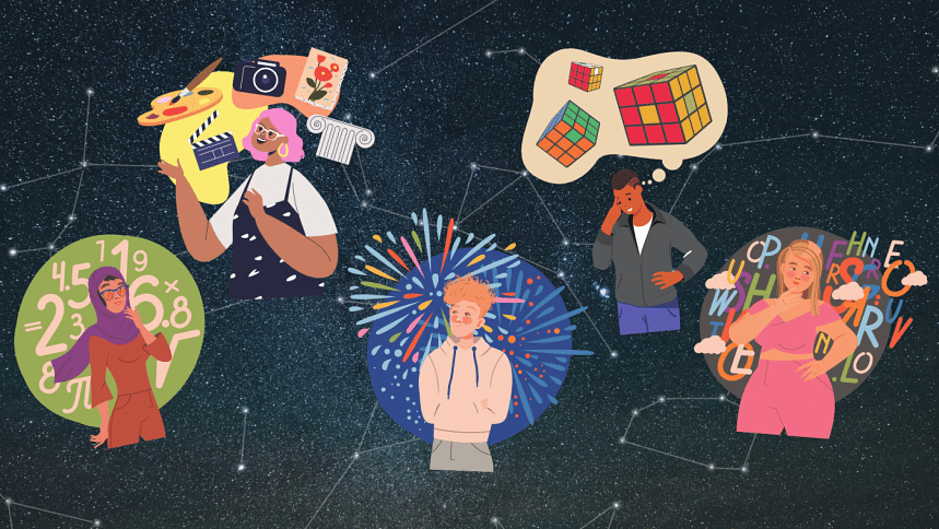 An illustration showing different personalities An illustration showing different personalities