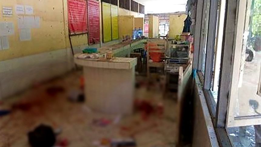 Bomb Blast in Myanmar Bomb Blast in Myanmar