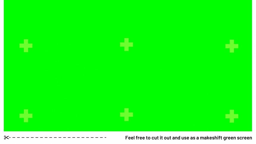 Green screen Green screen