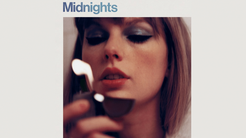 Album cover for Taylor Swift's Midnights Album cover for Taylor Swift's Midnights