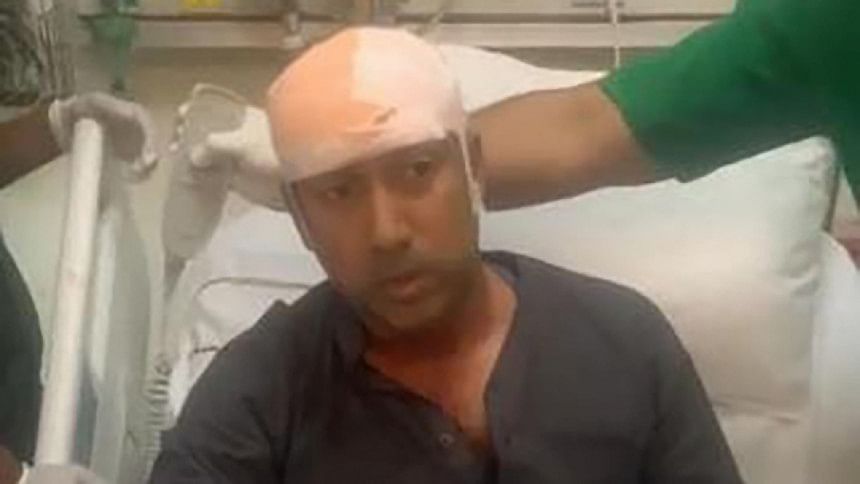 Tabith Awal injured Tabith Awal injured