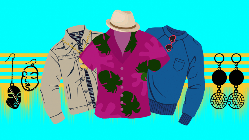 Men's fashion collage