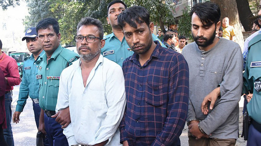 3 members of a robbery gang held in Dhaka | The Daily Star