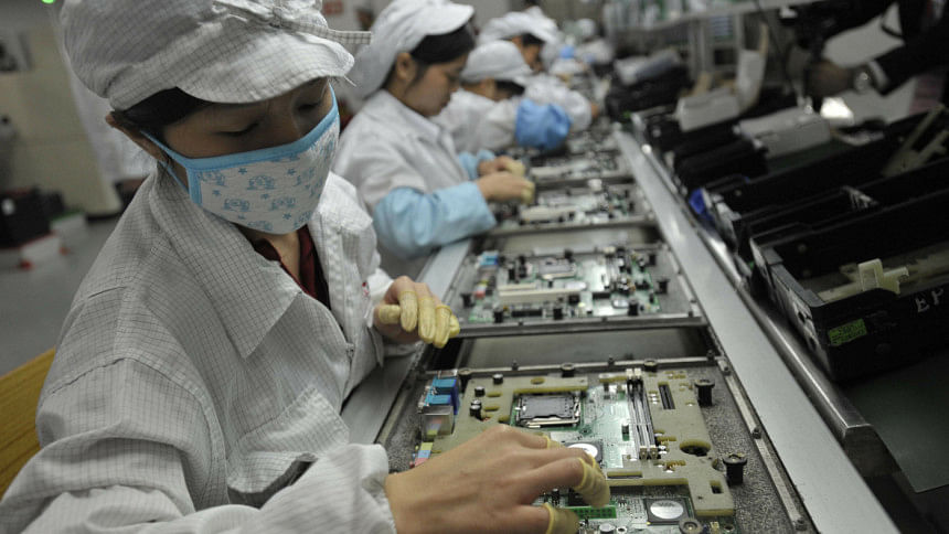 iPhone factory in China iPhone factory in China