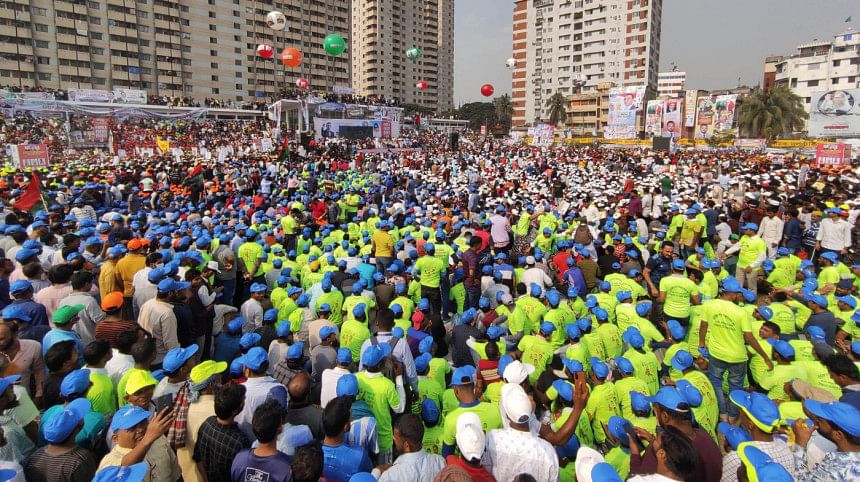 Here’s how the day progressed so far BNP rally in Dhaka