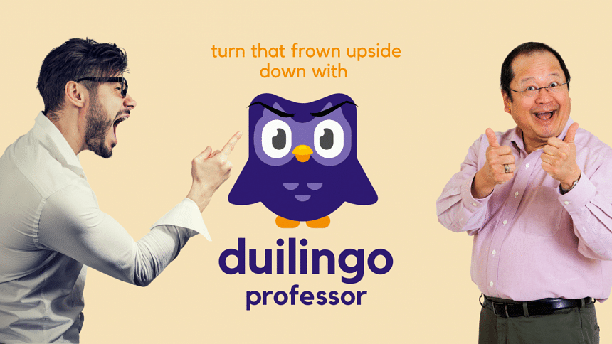 Promotional poster of DuiLingo:Professor