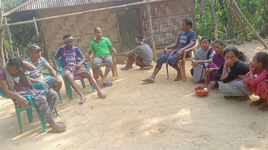 Indigenous people in Moulvibazar afflicted with land-related cases Christmas