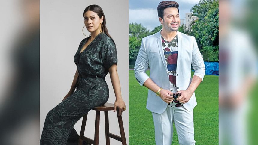 Shakib Khan and Kajol Shakib Khan and Kajol
