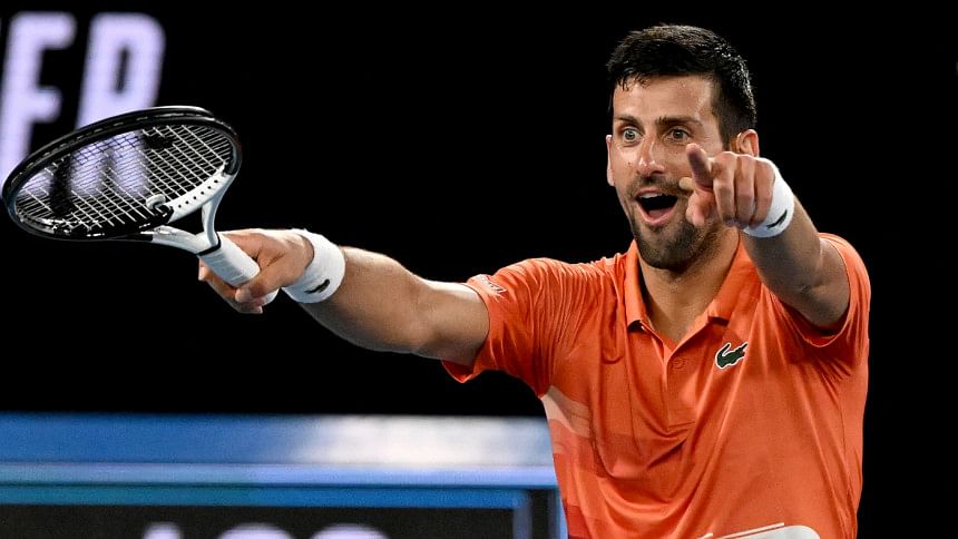 Djokovic 'emotional' after warm welcome at Melbourne Park