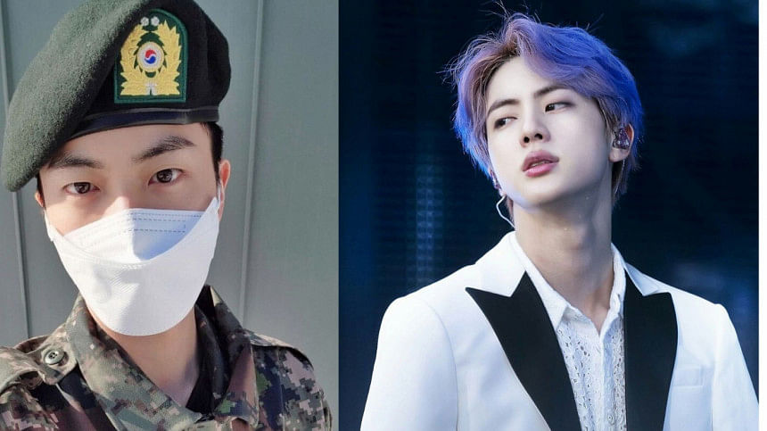 BTS’ Jin updates fans with military photos
