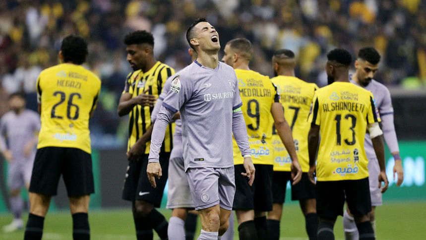 Ronaldo's Al Nassr knocked out of Saudi Super Cup