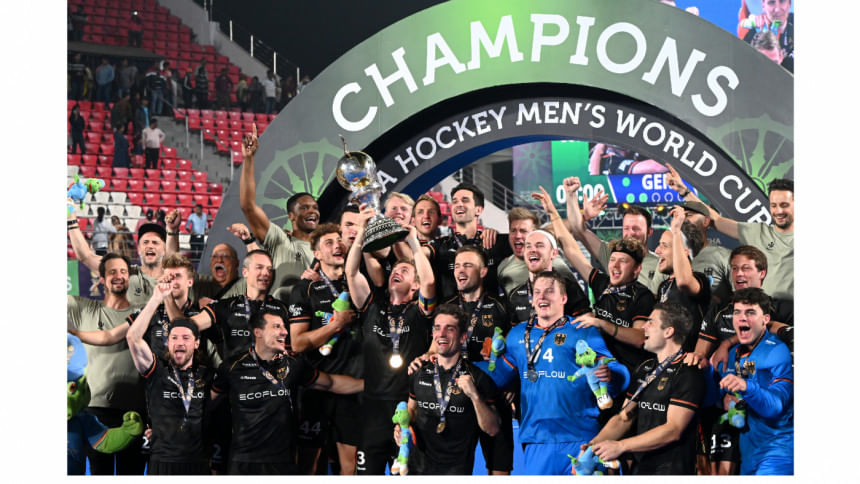 Germany overcome Belgium to win hockey World Cup