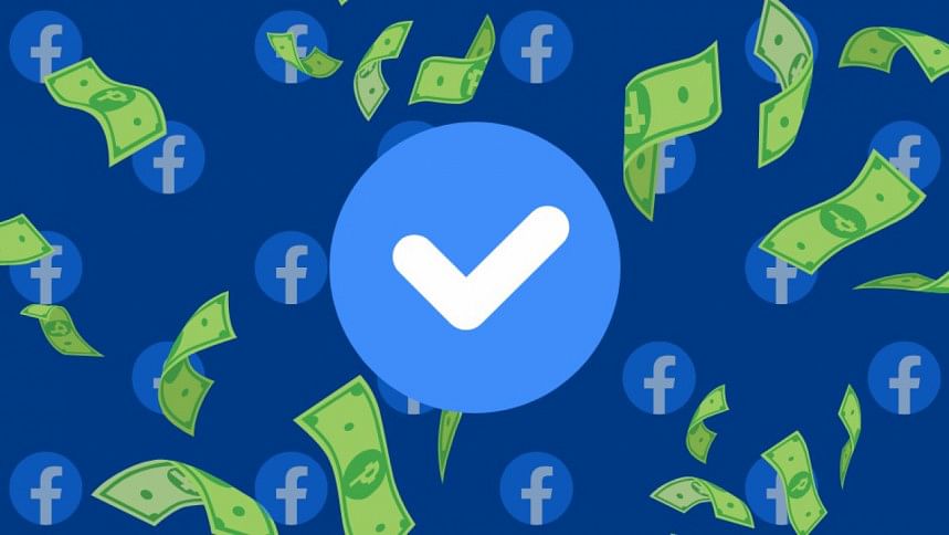 Facebook to start 'Blue Tick' verification for Tk 1,200/- per month Facebook Blue Badge verification