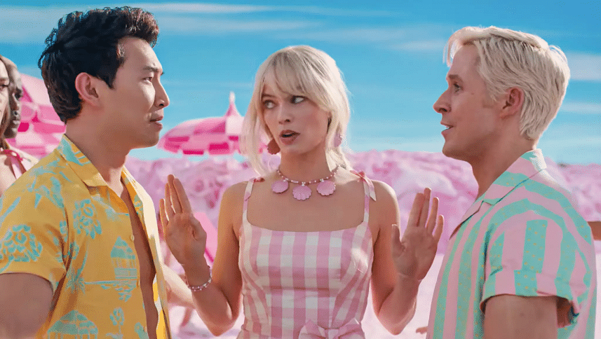 Margot Robbie looks ‘plastic and fantastic’ in new ‘Barbie’ trailer Margot Robbie looks ‘plastic and fantastic’ in new ‘Barbie’ trailer