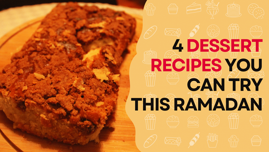 4 dessert recipes you can try this Ramadan Photo of a cake