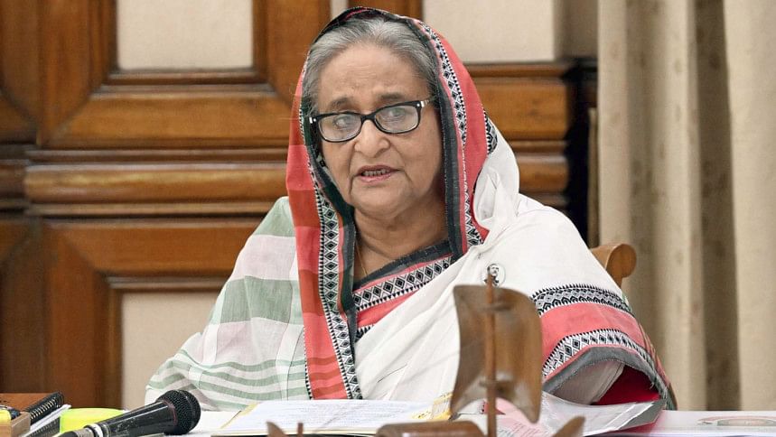 Look into whether ‘arson’ by BNP-Jamaat behind recent fires: PM Look into whether ‘arson’ by BNP-Jamaat behind recent fires: PM