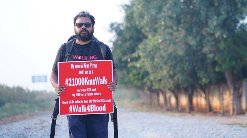 Delhi-based social worker raises awareness on blood donation Delhi-based social worker raises awareness on blood donation