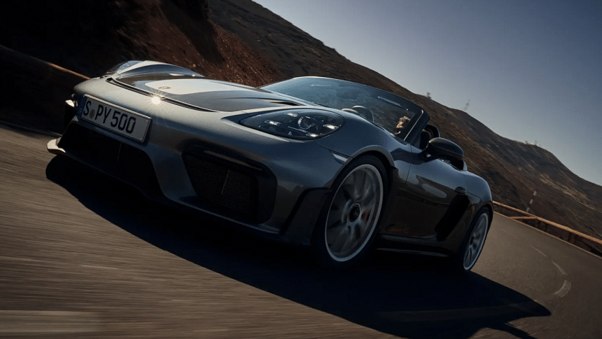 The all-new and improved Porsche: 718 Spyder RS The all-new and improved Porsche: 718 Spyder RS
