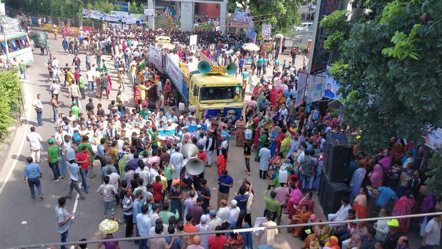 awami league procession awami league procession