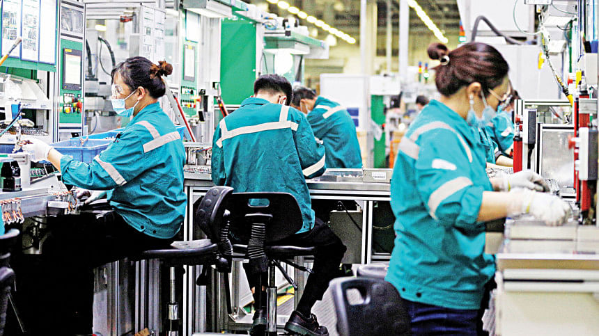 World Factory Activity Shrinks | The Daily Star