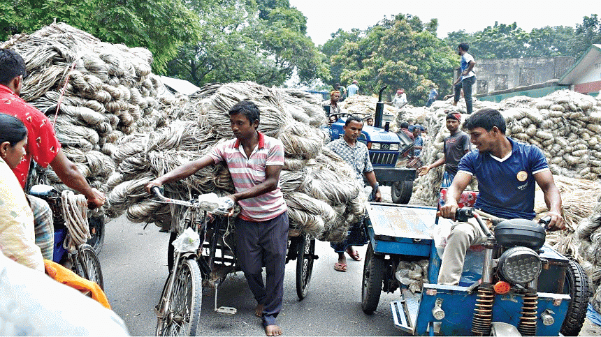 Falling exports hit jute growers