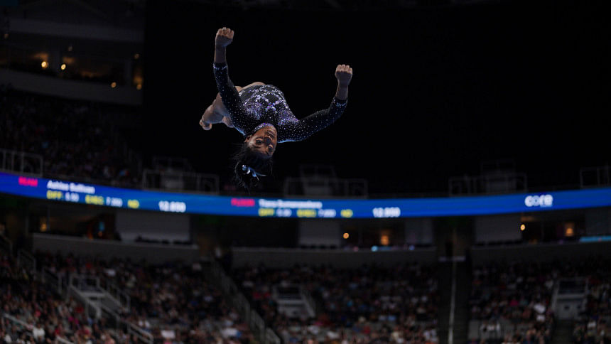 Dazzling Biles Wins Record Eighth US All-around Gymnastics Title | The ...