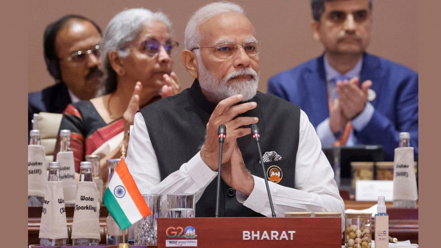 Modi Opens G20 Summit As Pm Of Bharat The Daily Star