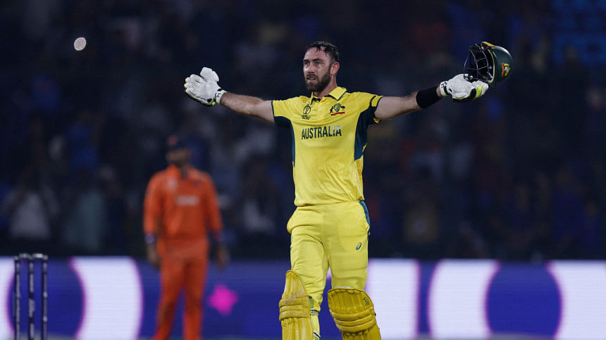 Maxwell hits fastest World Cup century Maxwell hits fastest World Cup century