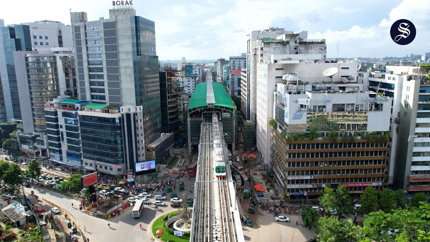 Dhaka Metro Rail - Karwan Bazar station