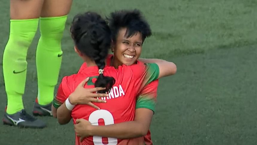 Bangladesh women's football Bangladesh vs Singapore women's football