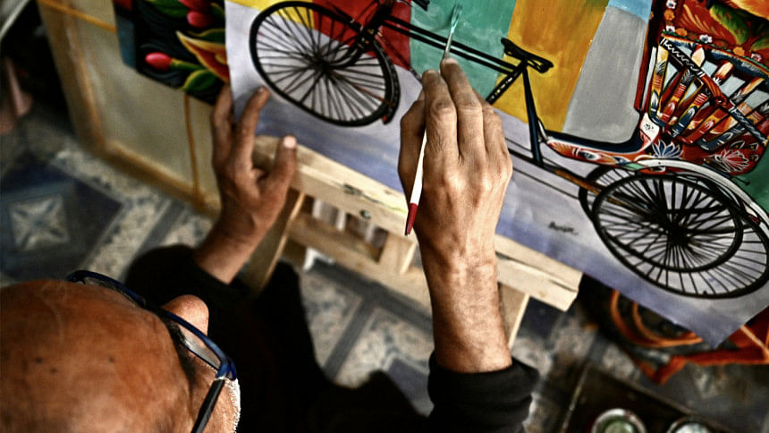 Fading Colours: Bangladesh's Threatened Rickshaw Art | The Daily Star