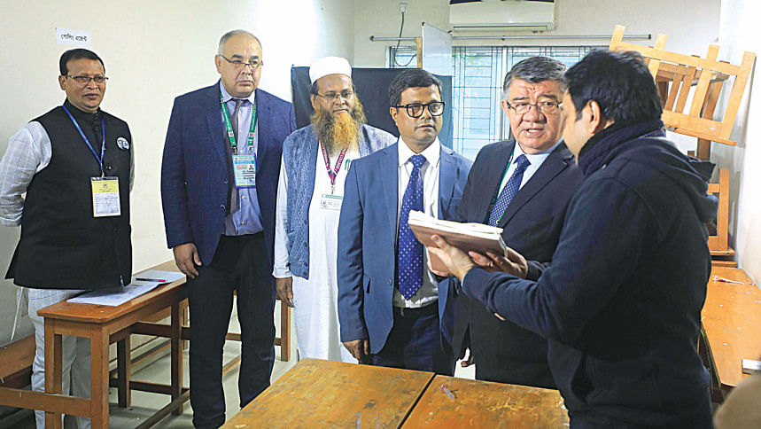 Polls largely ‘free and fair’ Foreign observers calls election free and fair