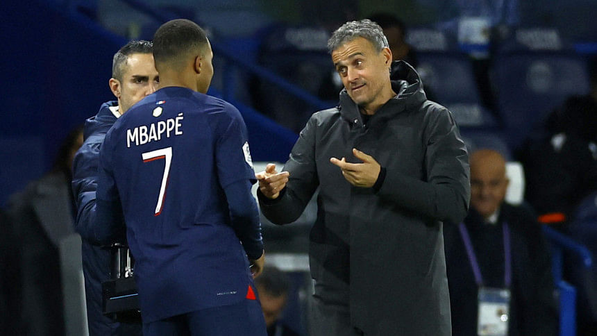 PSG boss Enrique says no need to dip into transfer market | The Daily Star