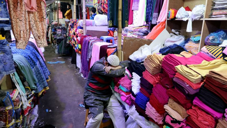 Bangabazar a shell of its old self this winter Bangabazar Sales Drop After Catastrophic Fire