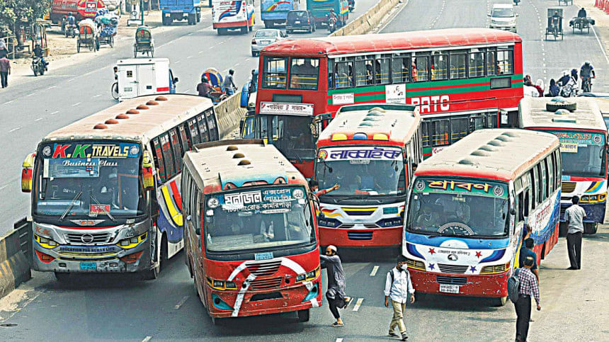 All city buses to run under Dhaka Nagar Paribahan