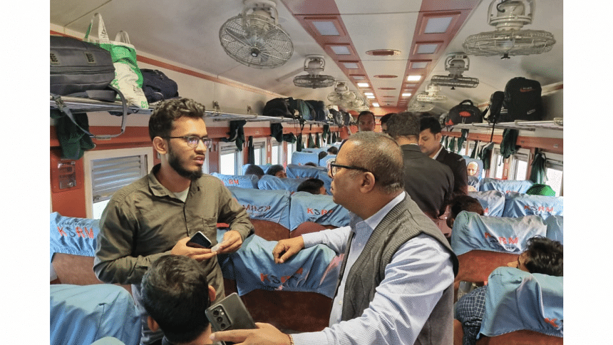 Bangladesh railway's intervention in train delay Bangladesh railway's intervention in train delay
