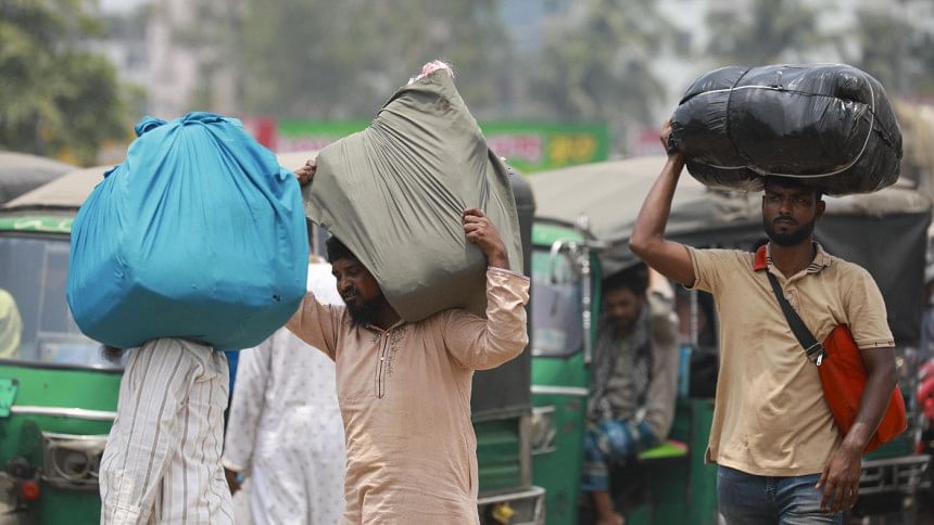 Passenger hardships Chattogram transport strike Passenger hardships Chattogram transport strike